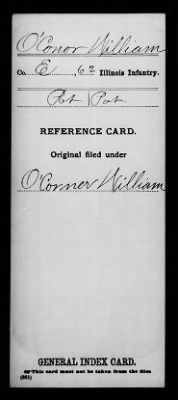 Thumbnail for William > O'Conor, William (Pvt)