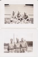 Thumbnail for Everett Earl "Bud" Travis and friends during WWII