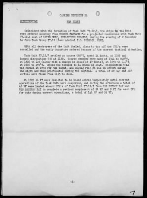 COMCARDIV 24 > War Diary, 11/1-30/44