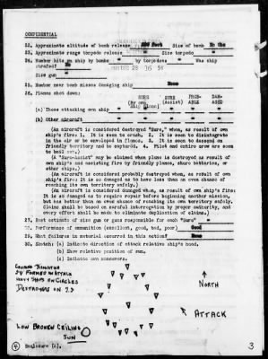 Thumbnail for USS PRINGLE > Report of AA Action in Leyte Gulf, Philippines on 11/29/44