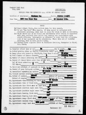 Thumbnail for USS PRINGLE > Report of AA Action in Mindanao Sea, Philippines on 12/13/44