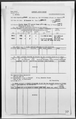 Thumbnail for COMAIR-GROUP 80 > ACA Reports Nos 22-38 (Includes 26A & 26B) Air Operations Against Luzon Island, in Support of the Landings on Mindoro Island, Philippines, 12/14-16/44