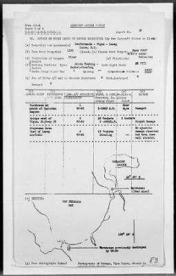 Thumbnail for COMAIR-GROUP 80 > ACA Reports Nos 22-38 (Includes 26A & 26B) Air Operations Against Luzon Island, in Support of the Landings on Mindoro Island, Philippines, 12/14-16/44