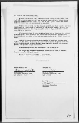 Thumbnail for COMAIR-GROUP 80 > ACA Reports Nos 22-38 (Includes 26A & 26B) Air Operations Against Luzon Island, in Support of the Landings on Mindoro Island, Philippines, 12/14-16/44