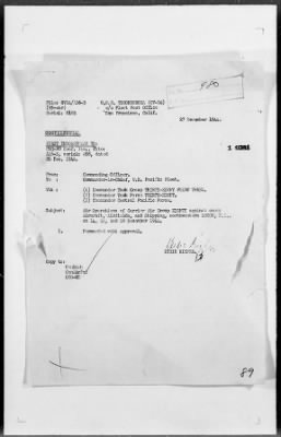 COMAIR-GROUP 80 > ACA Reports Nos 22-38 (Includes 26A & 26B) Air Operations Against Luzon Island, in Support of the Landings on Mindoro Island, Philippines, 12/14-16/44