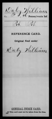 Thumbnail for William > Daley, William (Pvt)