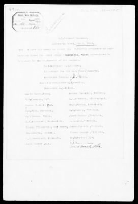 Thumbnail for RB - Prisoners of war rolls and lists (persons captured by Union Forces) > A. W. Baker-U.S.S. Minnesota