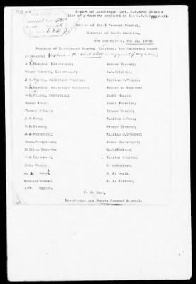 Thumbnail for RB - Prisoners of war rolls and lists (persons captured by Union Forces) > A. W. Baker-U.S.S. Minnesota