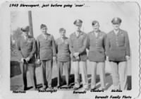 Lt James McRae and the CREW OVER the Atlantic in a B-26, 1944