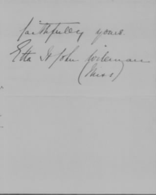 Old German Files, 1909-21 > Etta St. John Wileman (#241763)