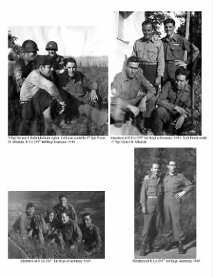 Pictorial History of the 63rd Infantry Division > Section III-B, 63rd Infantry Division on Occupation Duty