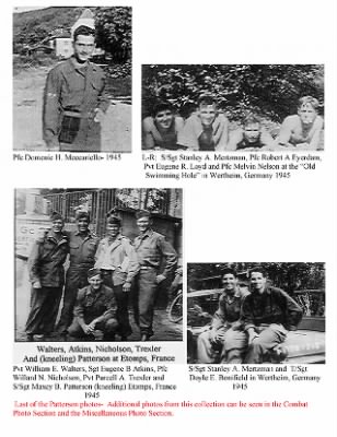 Pictorial History of the 63rd Infantry Division > Section III-B, 63rd Infantry Division on Occupation Duty