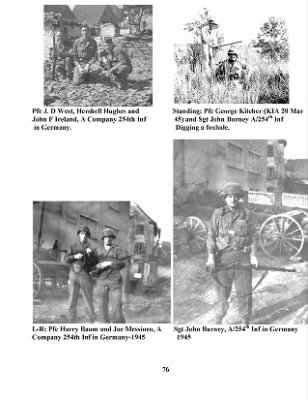 Thumbnail for Pictorial History of the 63rd Infantry Division > Section II-A, 63rd Infantry Division in Combat