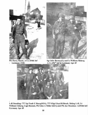 Thumbnail for Pictorial History of the 63rd Infantry Division > Section II-A, 63rd Infantry Division in Combat