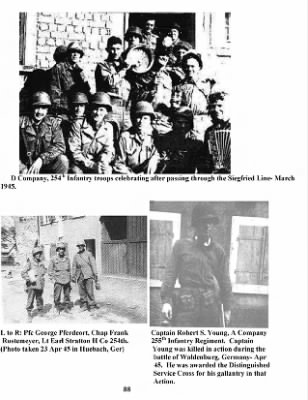 Thumbnail for Pictorial History of the 63rd Infantry Division > Section II-A, 63rd Infantry Division in Combat