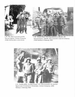 Thumbnail for Pictorial History of the 63rd Infantry Division > Section II-A, 63rd Infantry Division in Combat