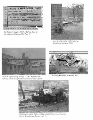 Thumbnail for Pictorial History of the 63rd Infantry Division > Section II-A, 63rd Infantry Division in Combat