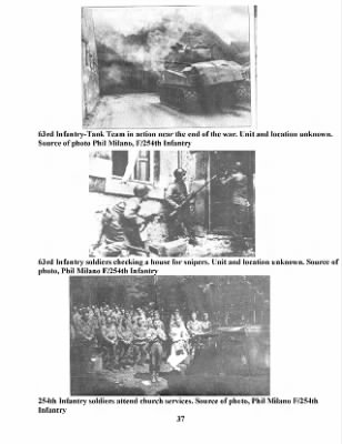 Thumbnail for Pictorial History of the 63rd Infantry Division > Section II, 63rd Infantry Division in Combat