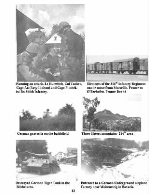 Thumbnail for Pictorial History of the 63rd Infantry Division > Section II, 63rd Infantry Division in Combat