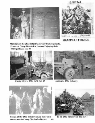 Thumbnail for Pictorial History of the 63rd Infantry Division > Section II, 63rd Infantry Division in Combat