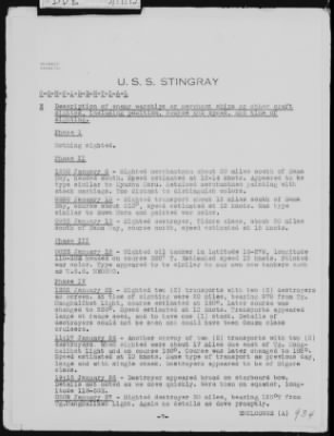 Thumbnail for USS Stingray > December-1941 to February-1942