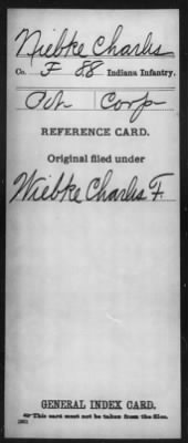 Thumbnail for Charles > Niebke, Charles (Pvt)