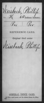 Thumbnail for Philip > Weisbach, Philip (Pvt)