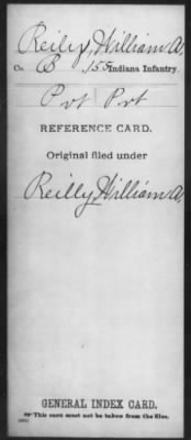 Thumbnail for William A > Reily, William A (Pvt)