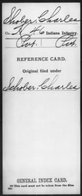 Thumbnail for Charles > Shober, Charles (Pvt)