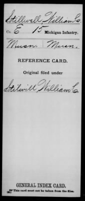 Thumbnail for William C > Stillwell, William C (Musn)