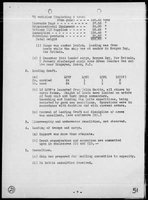 Thumbnail for COMTASK-UNIT 79.4.3 > Rep of landing ops In the amphibious assault on Lingayen Gulf, Luzon Is, Philippines on 1/9/45