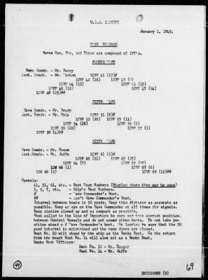 Thumbnail for COMTASK-UNIT 79.4.3 > Rep of landing ops In the amphibious assault on Lingayen Gulf, Luzon Is, Philippines on 1/9/45