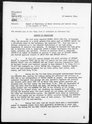 COMTASK-GROUP 77.12 > Rep of Ops of heavy covering and carrier group in support of the invasion of Mindoro Island, Philippines, 12/13-17/44