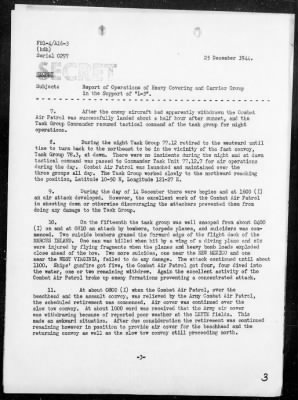 COMTASK-GROUP 77.12 > Rep of Ops of heavy covering and carrier group in support of the invasion of Mindoro Island, Philippines, 12/13-17/44