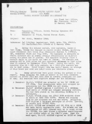 VPB-102 > War Diary, 11/1/44 to 12/31/44