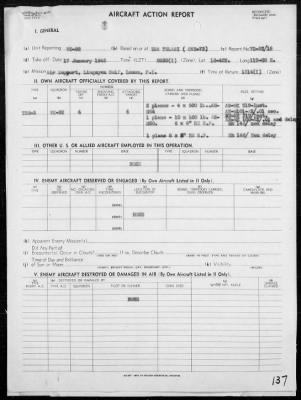 Thumbnail for USS TULAGI > Report of air operations in support of the amphibious assault on Lingayen Gulf, Luzon Island, Philippines, 1/4-14/45, including AA actions on 1/5 & 13/45