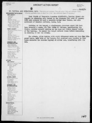 USS TULAGI > Report of air operations in support of the amphibious assault on Lingayen Gulf, Luzon Island, Philippines, 1/4-14/45, including AA actions on 1/5 & 13/45