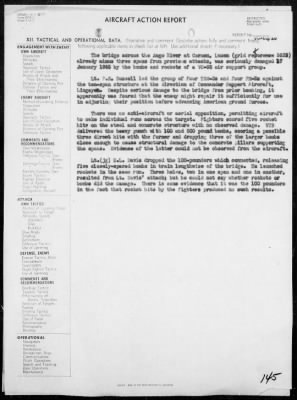 USS TULAGI > Report of air operations in support of the amphibious assault on Lingayen Gulf, Luzon Island, Philippines, 1/4-14/45, including AA actions on 1/5 & 13/45