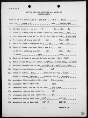 USS TULAGI > Report of air operations in support of the amphibious assault on Lingayen Gulf, Luzon Island, Philippines, 1/4-14/45, including AA actions on 1/5 & 13/45