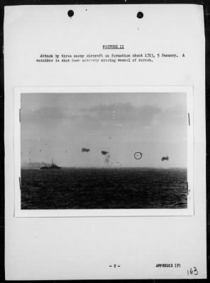 USS TULAGI > Report of air operations in support of the amphibious assault on Lingayen Gulf, Luzon Island, Philippines, 1/4-14/45, including AA actions on 1/5 & 13/45