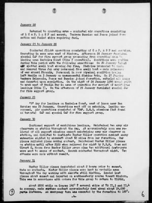 USS TULAGI > Report of air operations off Western Coast of Mindoro Island, Philippine, 1/18/45-2/1/45, including air operations in support of amphibious landings near San Narcisco, Luzon Island, Philippines 1/29-30/45