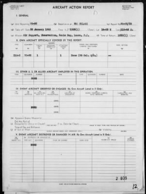 USS TULAGI > Report of air operations off Western Coast of Mindoro Island, Philippine, 1/18/45-2/1/45, including air operations in support of amphibious landings near San Narcisco, Luzon Island, Philippines 1/29-30/45