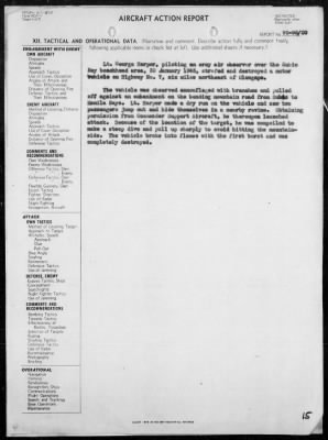 USS TULAGI > Report of air operations off Western Coast of Mindoro Island, Philippine, 1/18/45-2/1/45, including air operations in support of amphibious landings near San Narcisco, Luzon Island, Philippines 1/29-30/45