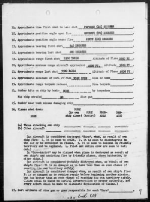 Thumbnail for USS LST-610 > Rep of ops In the amphibious assault on Lingayen Gulf, Luzon Is, Philippines, 1/9-18/45, including AA acts 1/9, 10 & 12/45