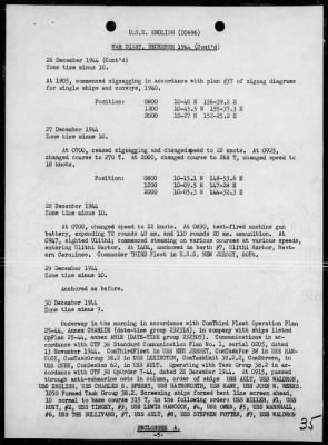 Thumbnail for USS ENGLISH > War Diary, 5/4/44 to 1/31/45