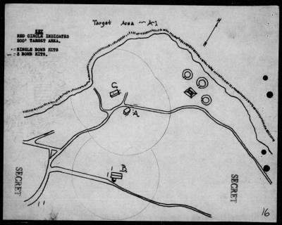 Thumbnail for VMSB-231 > ACA reps nos 116-117 - Dive bombing targets on Taroa Is, Marshalls 7/14/44