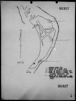 Thumbnail for VMSB-231 > ACA reps nos 118-119 - Dive bombing targets on Wotje Is, Marshalls 7/18/44