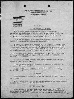 COMPHIBGR 2 > War Diary, 1/1-31/45