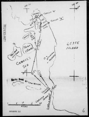 USS PRINGLE > Rep of the bombardment of Ormoc Bay, Leyte Is & offensive sweep of Camotes Sea, Philippines, night of 11/27-28/44