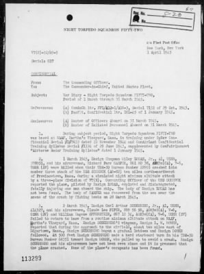 VT(N)-52 > War Diary, 3/1-31/45